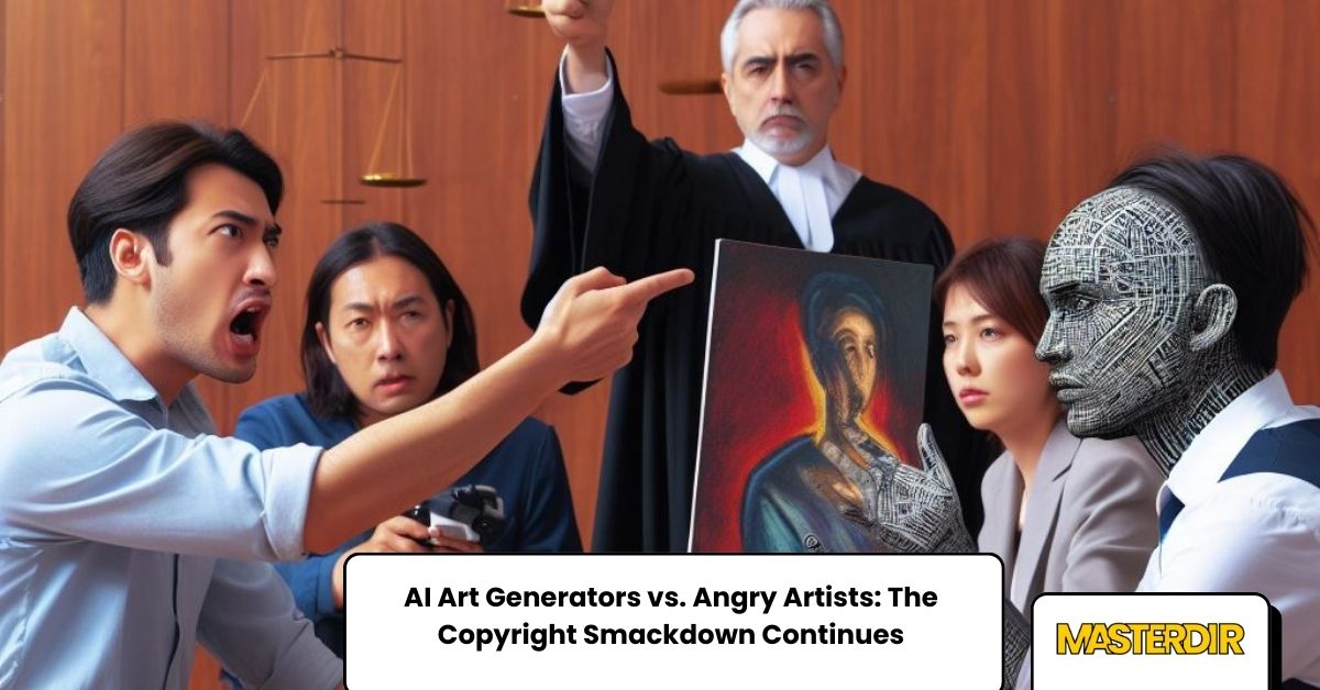 AI Art Generators vs. Angry Artists The Copyright Smackdown Continues